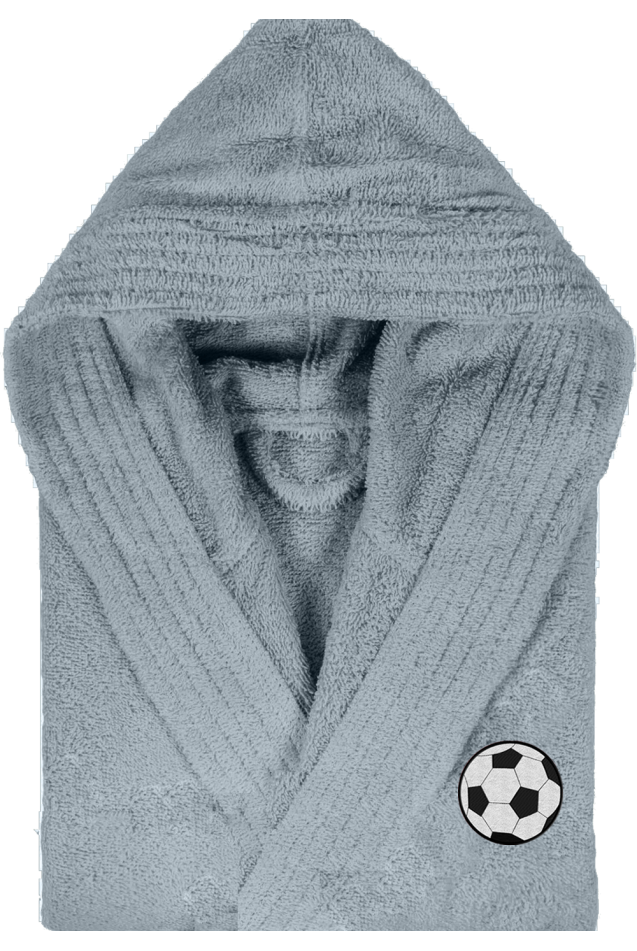 Comprar Albornoz Futbol Plata Personalizado