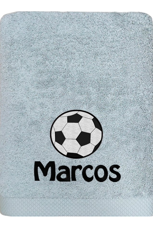Comprar Toalla Futbol Plata Personalizada