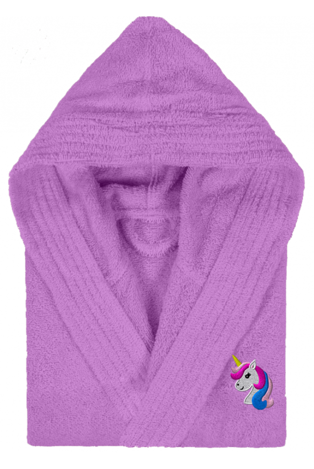 Comprar Albornoz Lavanda Unicornio Personalizado