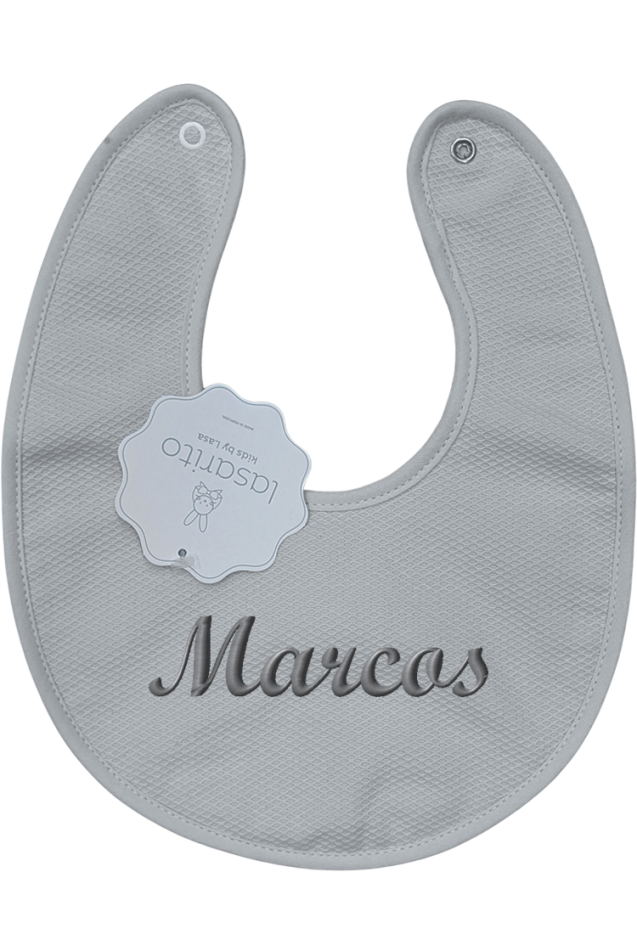 Comprar Babero Basic Mini Gris