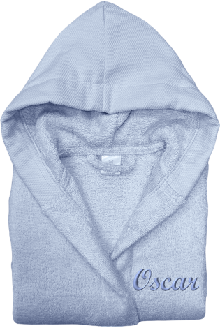 Albornoz Basic Azul Personalizado