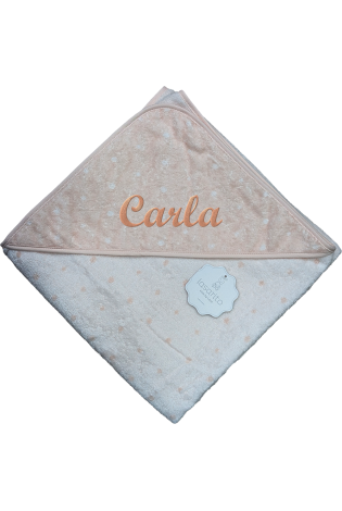 Capa Bebe Pintas Salmón
