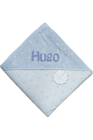 Capa Bebe Pintas Azul