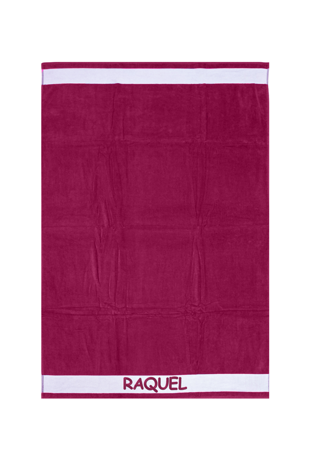 Personalizada Laguna Fucsia Comprar Toalla Playa Personalizada Laguna Fucsia