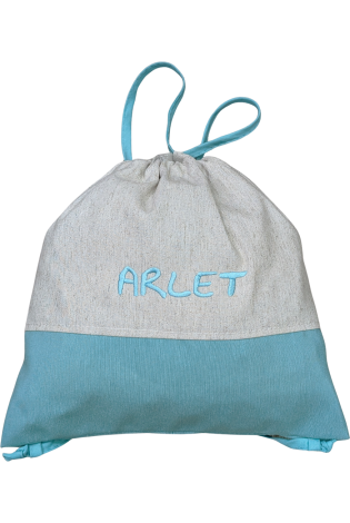 Bolsa Merienda Personalizada Aguaverde Guardería
