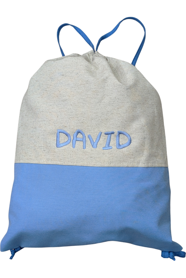 Bolsa Ropa Guardería Azul Personalizado Comprar Bolsa Ropa Guardería Azul Line