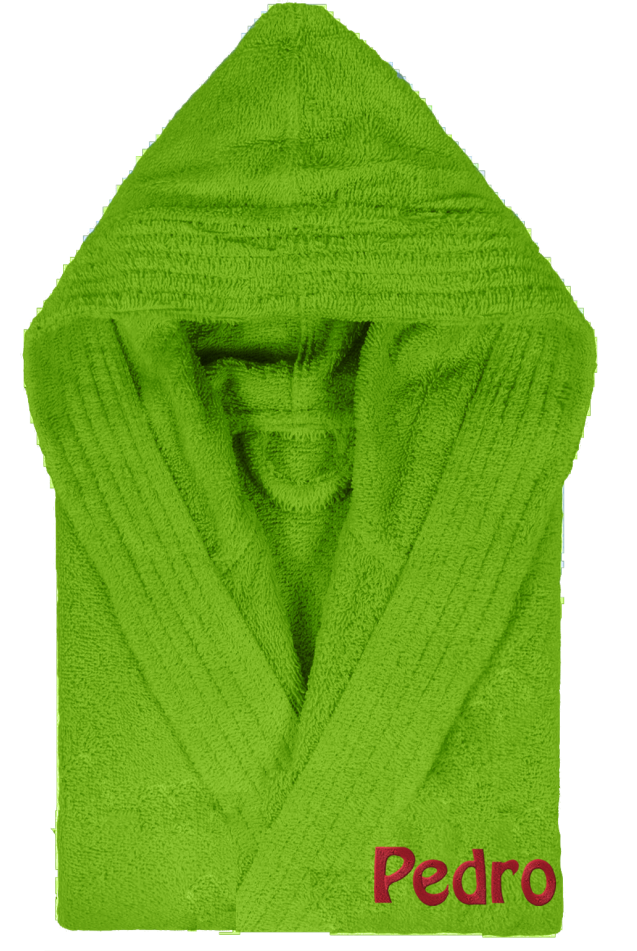 Comprar Albornoz Kids Pistacho Personalizado