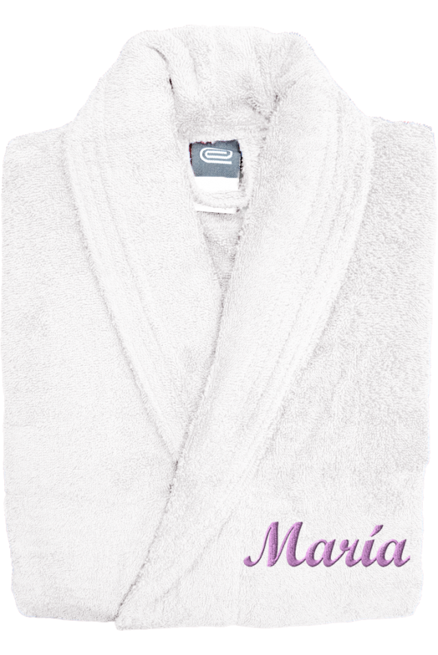 New Smoking Blanco Comprar Albornoz Zoe Blanco Personalizado