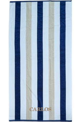 Toalla Playa Zadar Azul/Beige