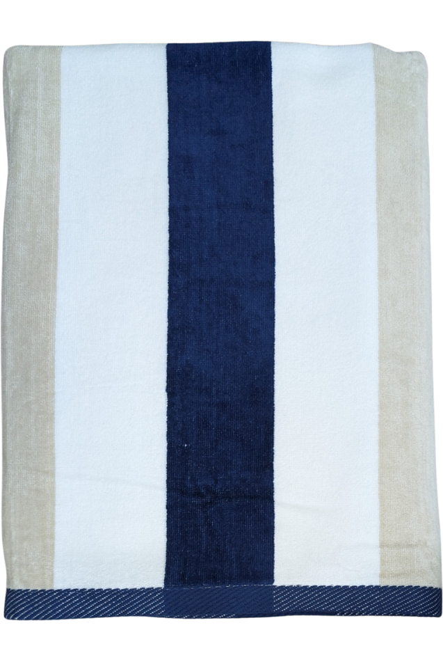 Comprar Toalla Playa Zadar Azul/Beige
