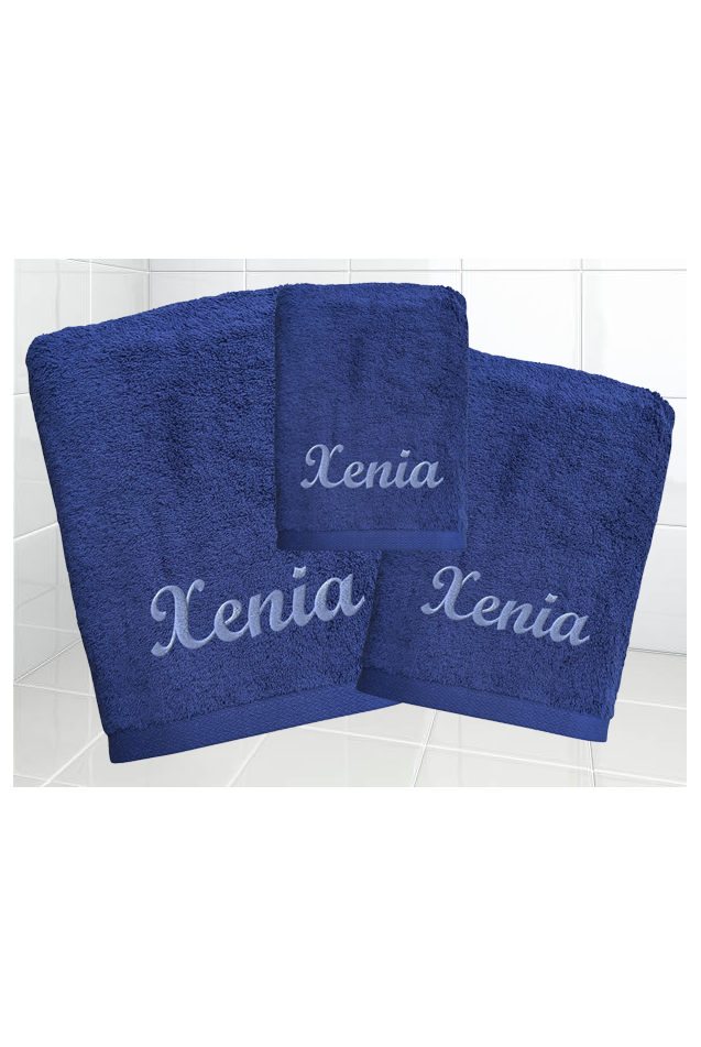 Comprar Juego Toallas Personalizado Marino Abecé