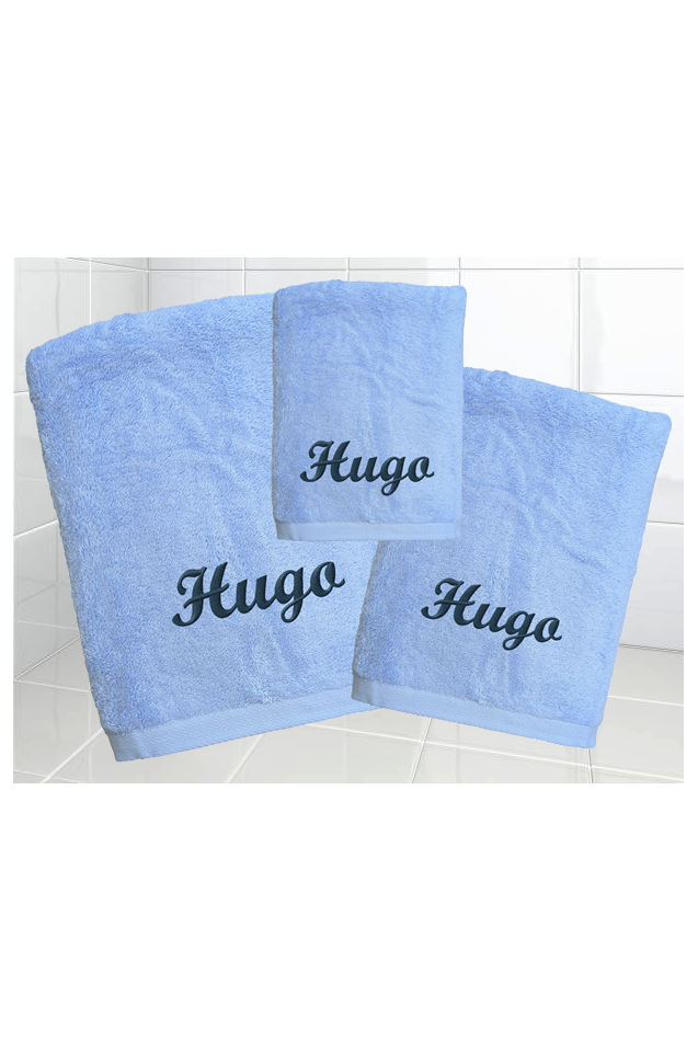 Comprar Juego Toallas Celeste Abecé