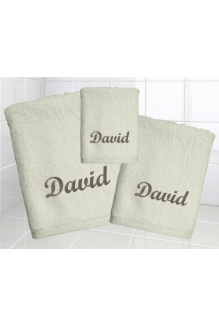 Juego Toallas Alfa Natural