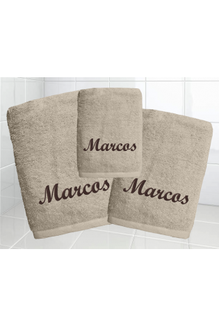 Juego Toallas Alfa Tierra