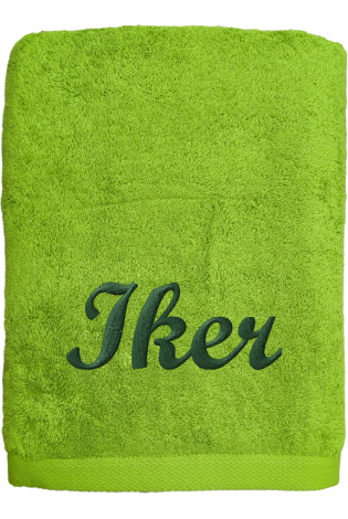 Toalla Alfa Manzana Personalizada