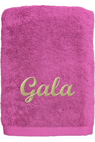 Toalla Alfa Fucsia Personalizada