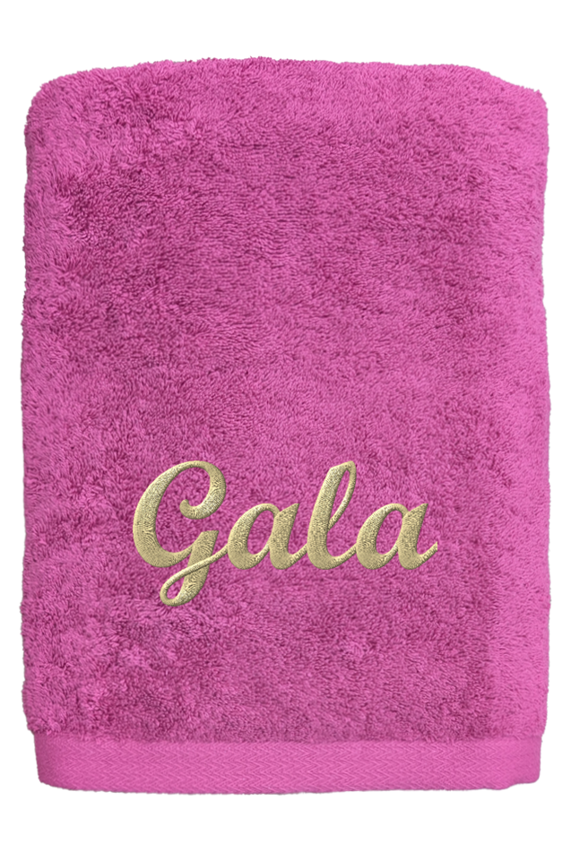 Comprar Toalla Personalizada Fucsia Abecé