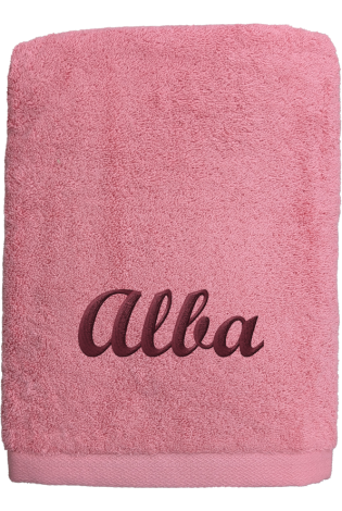 Toalla Alfa Coral Personalizada