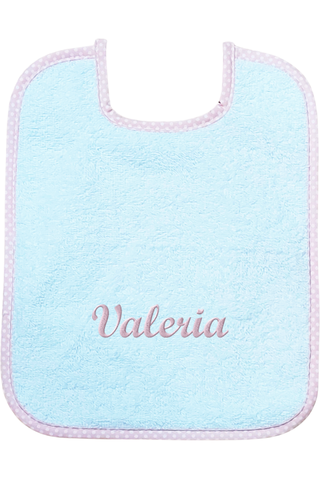 Babero Picolo Topos Rosa Comprar Babero Picolo Topos Rosa Personalizado