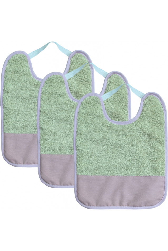 Comprar Pack 3 Baberos Guardería Line Lavanda