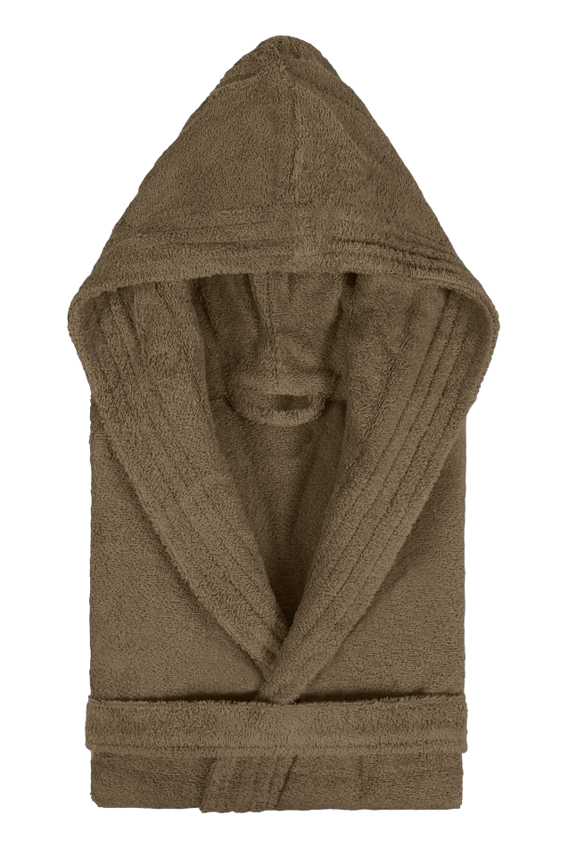 Comprar Albornoz Capucha Castaño Personalizado