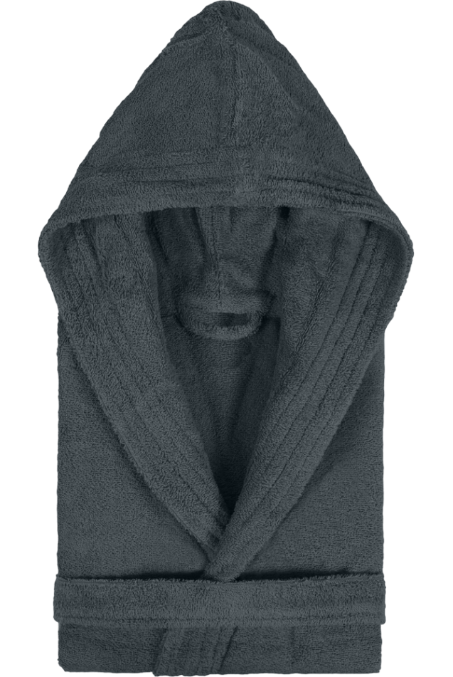 Comprar Albornoz Capucha Gris Personalizado