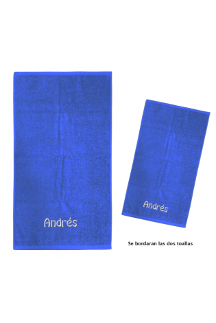 Comprar Juego 2 Toallas Guardería Ultramar Personalizadas
