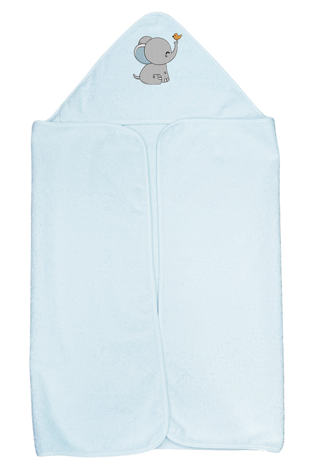 Comprar Capa rizo Blanca Dumby en Celeste Personalizada