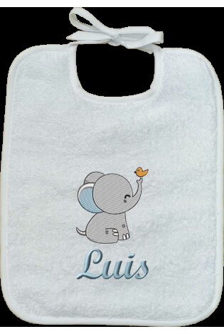 Comprar Babero Blanco Dumby Personalizado