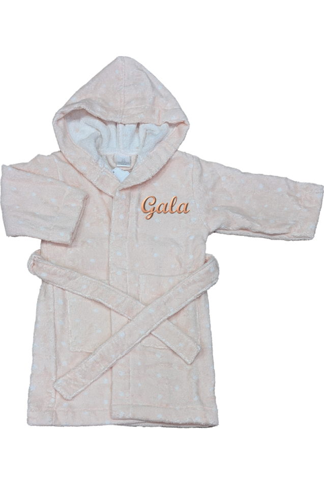 Comprar Albornoz Pintas Salmón Personalizado